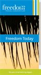 Mobile Screenshot of freedomtoday.co.uk
